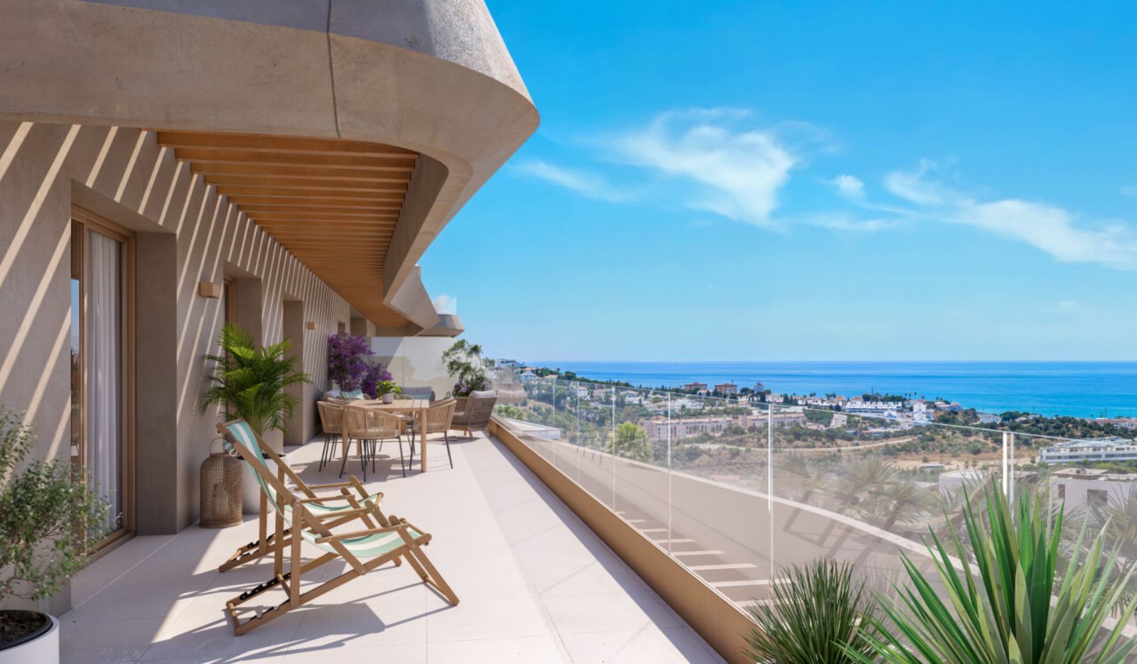 Vission Hills: Infinity-Pool mit Meerblick und moderner Architektur